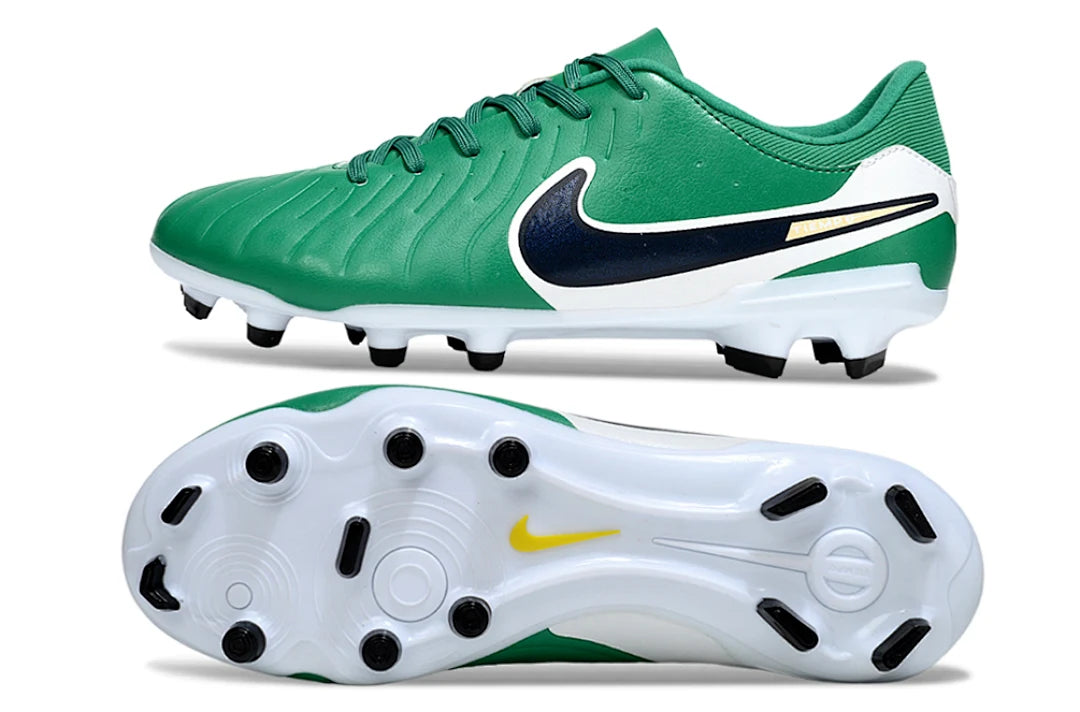 Soccer Cleats Nike Tiempo Legend 10 Green Emerald FG