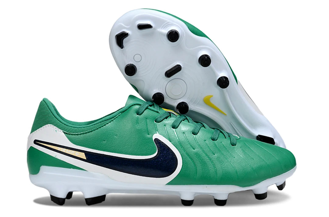 Soccer Cleats Nike Tiempo Legend 10 Green Emerald FG