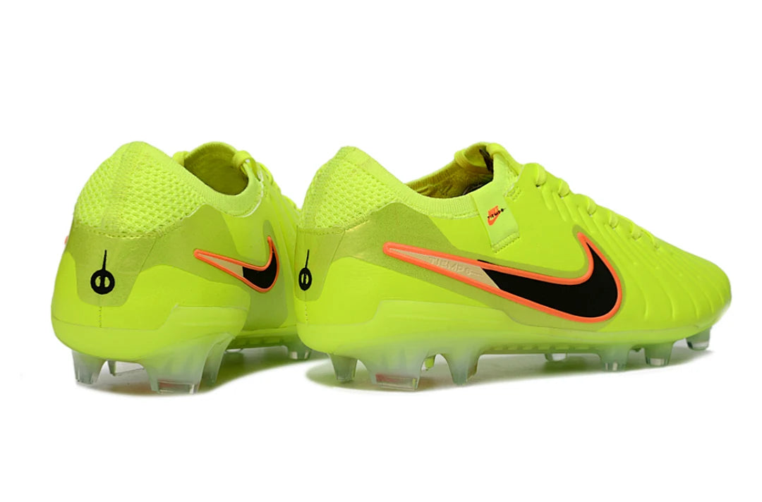 Soccer Cleats Nike Tiempo Legend 10 Green Volt FG