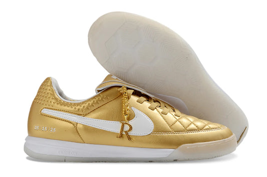 Soccer Cleats Nike Tiempo Legend 11 Gold Indoor