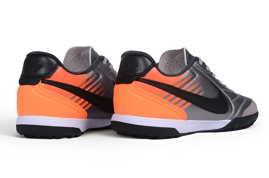 Soccer Cleats Nike Tiempo Legend 11 Silver & Orange Turf