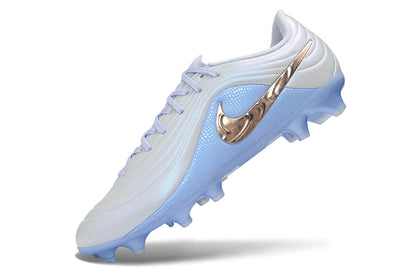 Soccer Cleats Nike Tiempo Legend 11 White & Blue FG