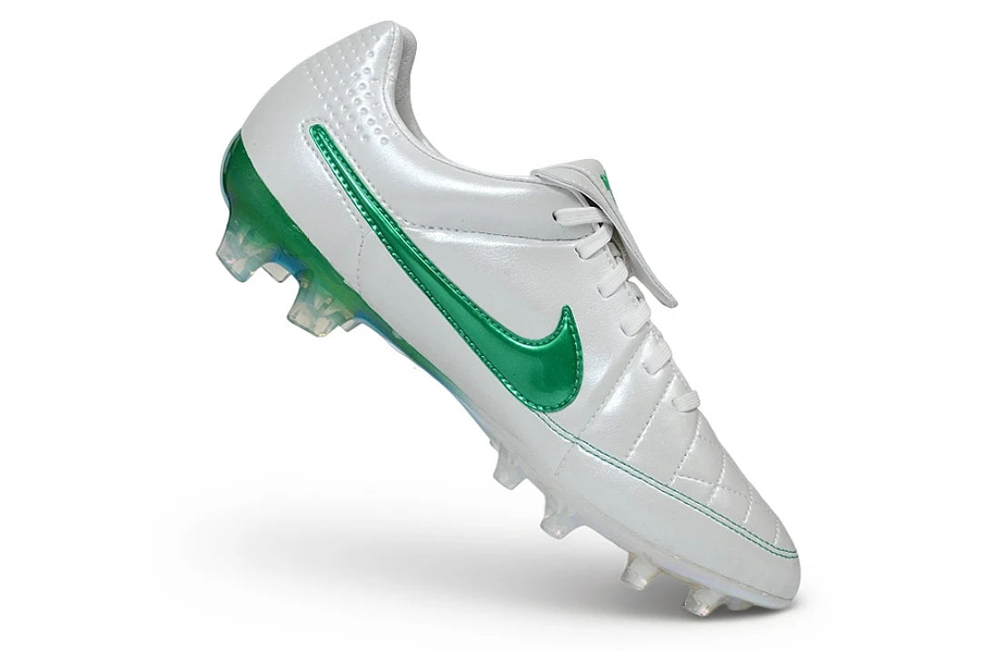 Soccer Cleats Nike Tiempo Legend 11 White Pearl FG